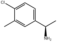 (R)-1-(4-CHLORO-3-METHYLPHENYL)ETHANAMINE Struktur