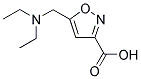 5-[(DIETHYLAMINO)METHYL]ISOXAZOLE-3-CARBOXYLIC ACID Struktur