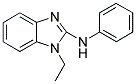 (1-ETHYL-1H-BENZOIMIDAZOL-2-YL)-PHENYL-AMINE Struktur