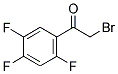 2,4,5-TRIFLUOROPHENACYL BROMIDE Struktur