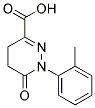 1-(2-METHYLPHENYL)-6-OXO-1,4,5,6-TETRAHYDROPYRIDAZINE-3-CARBOXYLIC ACID Struktur