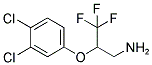 2-(3,4-DICHLORO-PHENOXY)-3,3,3-TRIFLUORO-PROPYLAMINE Struktur