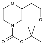 4-BOC-2-(2-OXO-ETHYL)-MORPHOLINE Struktur