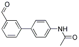 N-(3'-FORMYL[1,1'-BIPHENYL]-4-YL)ACETAMIDE Struktur