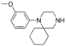 1-(3-METHOXYPHENYL)-1,4-DIAZASPIRO[5.5]UNDECANE Struktur