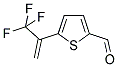 5-[1-(TRIFLUOROMETHYL)VINYL]-2-THIOPHENECARBALDEHYDE Struktur