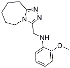 (2-METHOXY-PHENYL)-(6,7,8,9-TETRAHYDRO-5H-[1,2,4]TRIAZOLO[4,3-A]AZEPIN-3-YLMETHYL)-AMINE Struktur