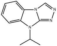 9-ISOPROPYL-9H-BENZO[4,5]IMIDAZO[2,1-C][1,2,4]TRIAZOLE Struktur