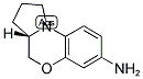 (S)-2,3,3A,4-TETRAHYDRO-1H-5-OXA-9B-AZA-CYCLOPENTA[A]NAPHTHALEN-7-YLAMINE Struktur