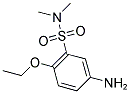 5-AMINO-2-ETHOXY-N,N-DIMETHYLBENZENESULFONAMIDE Struktur