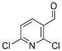 2,6-DICHLORO-3-FORMYLPYRIDINE Struktur