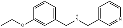 1-(3-ETHOXYPHENYL)-N-(PYRIDIN-3-YLMETHYL)METHANAMINE Struktur