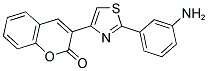 3-[2-(3-AMINO-PHENYL)-THIAZOL-4-YL]-CHROMEN-2-ONE Struktur