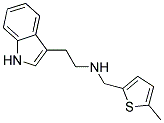 2-(1H-INDOL-3-YL)-N-((5-METHYLTHIEN-2-YL)METHYL)ETHANAMINE Struktur