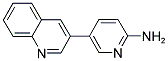 5-(3-QUINOLINYL)-2-PYRIDINAMINE Struktur