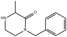 1-BENZYL-3-METHYL-PIPERAZIN-2-ONE Struktur