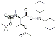 BOC-D-METHR(AC)-OH DCHA Struktur