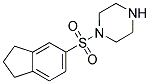 1-(2,3-DIHYDRO-1H-INDEN-5-YLSULFONYL)PIPERAZINE Struktur