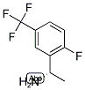 (S)-1-(2-FLUORO-5-(TRIFLUOROMETHYL)PHENYL)ETHANAMINE Struktur