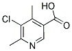 5-CHLORO-4,6-DIMETHYL-NICOTINIC ACID Struktur