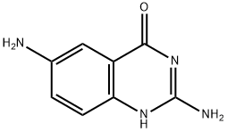 2,6-DIAMINO-4-HYDROXYQUINAZOLINE Struktur