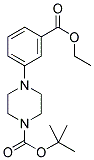 1-BOC-4-[3-(ETHOXYCARBONYL)PHENYL]PIPERAZINE Struktur