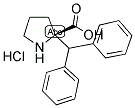 (R)-ALPHA-BENZHYDRYL-PROLINE-HCL Struktur