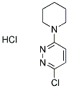 3-CHLORO-6-PIPERIDIN-1-YLPYRIDAZINE HYDROCHLORIDE Struktur