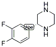 (R)-2-(3,4-DIFLUORO-PHENYL)-PIPERAZINE Struktur