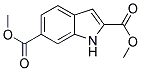 1H-INDOLE-2,6-DICARBOXYLIC ACID DIMETHYL ESTER Struktur