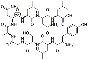 C-MYC PEPTIDE EPITOPE Struktur