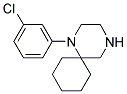 1-(3-CHLOROPHENYL)-1,4-DIAZASPIRO[5.5]UNDECANE Struktur