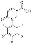 5-CARBOXY-N-PHENYL-2-1H-PYRIDONE-D5 Struktur