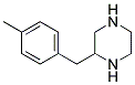 2-(4-METHYL-BENZYL)-PIPERAZINE Struktur