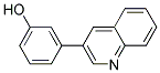 3-QUINOLIN-3-YLPHENOL Struktur