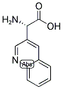 (S)-AMINO-QUINOLIN-3-YL-ACETIC ACID Struktur