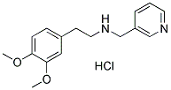 [2-(3,4-DIMETHOXY-PHENYL)-ETHYL]-PYRIDIN-3-YL-METHYL-AMINE HYDROCHLORIDE Struktur