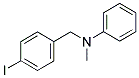 N-(4-IODOBENZYL)-N-METHYL-N-PHENYLAMINE Struktur