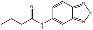 N-2,1,3-BENZOTHIADIAZOL-5-YLBUTANAMIDE Struktur