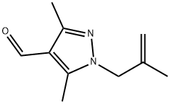 3,5-DIMETHYL-1-(2-METHYL-ALLYL)-1H-PYRAZOLE-4-CARBALDEHYDE price.