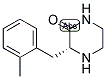 (R)-3-(2-METHYL-BENZYL)-PIPERAZIN-2-ONE Struktur