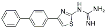 N-(4-BIPHENYL-4-YL-THIAZOL-2-YL)-GUANIDINE Struktur