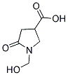 1-(HYDROXYMETHYL)-5-OXO-3-PYRROLIDINECARBOXYLIC ACID Struktur