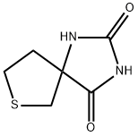 7-THIA-1,3-DIAZASPIRO[4.4]NONANE-2,4-DIONE Struktur