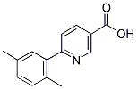 6-(2,5-DIMETHYLPHENYL)NICOTINIC ACID Struktur