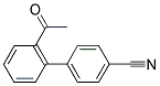 2'-ACETYL[1,1'-BIPHENYL]-4-CARBONITRILE Struktur