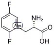 (S)-2-AMINO-3-(2,5-DIFLUORO-PHENYL)-PROPIONIC ACID Struktur