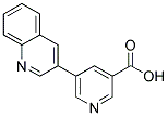 5-(3-QUINOLINYL)NICOTINIC ACID Struktur