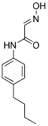 (2E)-N-(4-BUTYLPHENYL)-2-(HYDROXYIMINO)ACETAMIDE Struktur