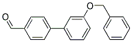 3'-(BENZYLOXY)[1,1'-BIPHENYL]-4-CARBALDEHYDE Struktur